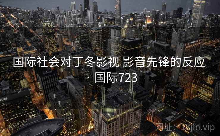 国际社会对丁冬影视 影音先锋的反应 · 国际723