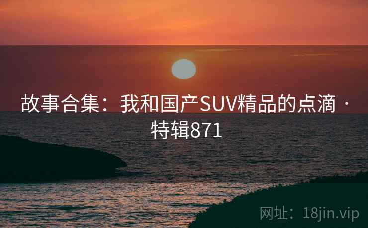 故事合集：我和国产SUV精品的点滴 · 特辑871  第2张